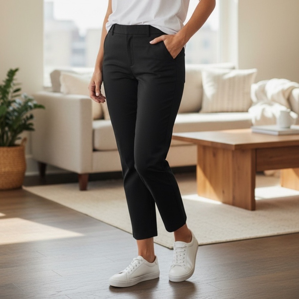Additions by Chico's Black Skinny Ankle Dress Pants - Size 1.5